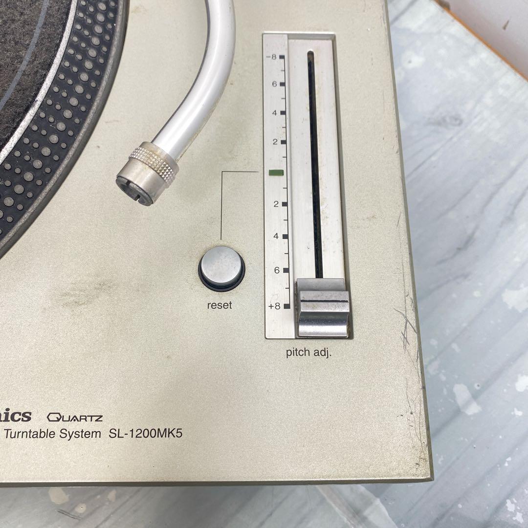 Technics テクニクスSL-1200MK5 レコードプレーヤー 動作品