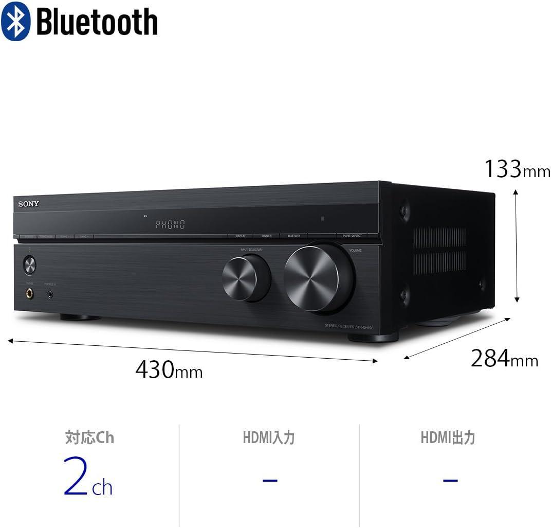 【新品未開封】ソニー ステレオアンプ Bluetooth STR-DH190
