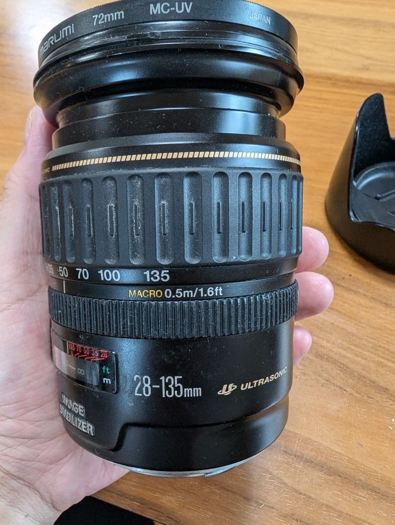 Canon一眼レフ　EOS7　Canonレンズ28-135　セット