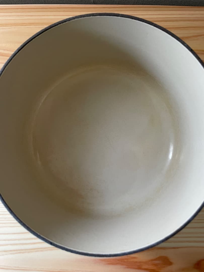 LE CREUSET　ル・クルーゼ　希少　限定色　22　白　ココット　ロンド