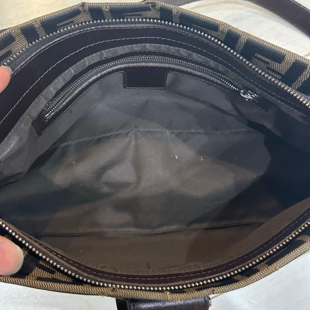 破格　fendi マンマバケット ショルダーバッグ ズッカ柄　ヴィンテージ