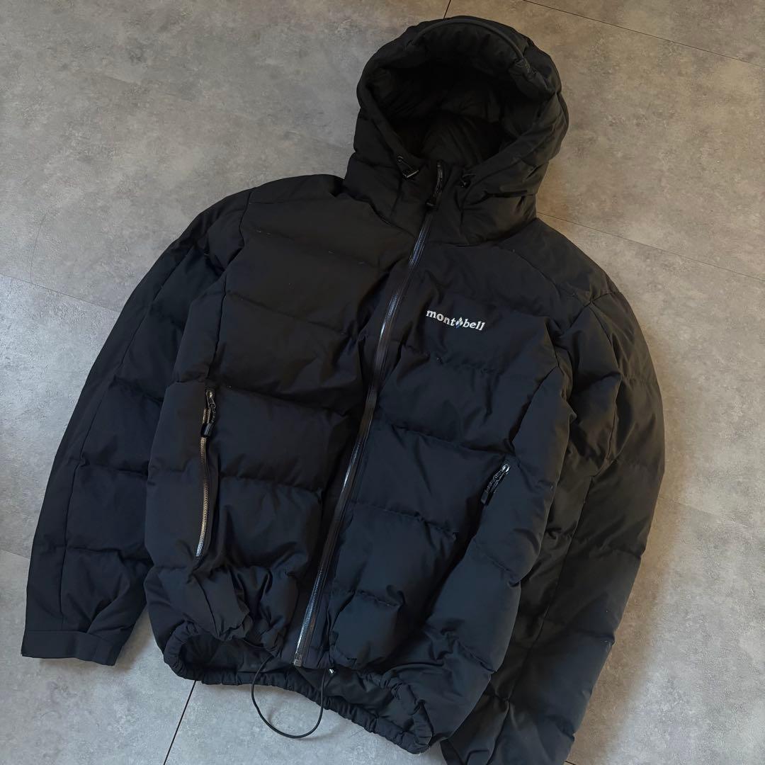 【美品❗️】即完モデル！mont-bell パーマフロスト　ライトダウンパーカ　黒