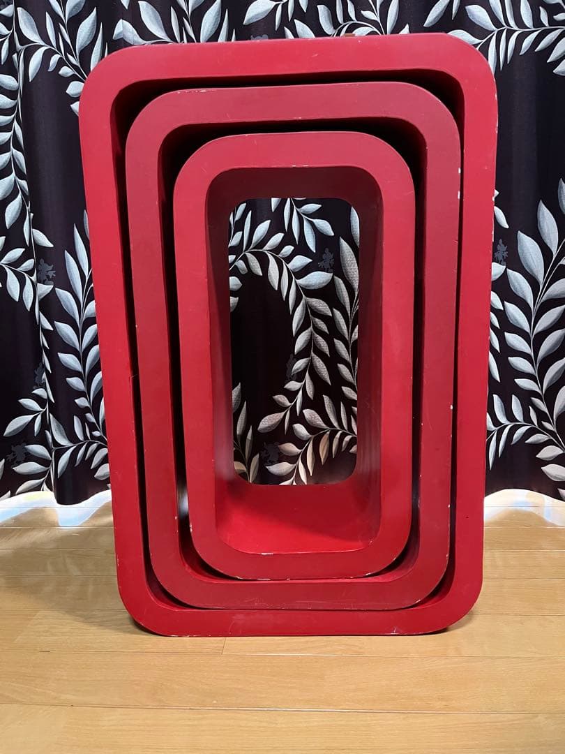 ミッドセンチュリー シェルフ スペースエイジ　オープンラック　ヴィンテージ