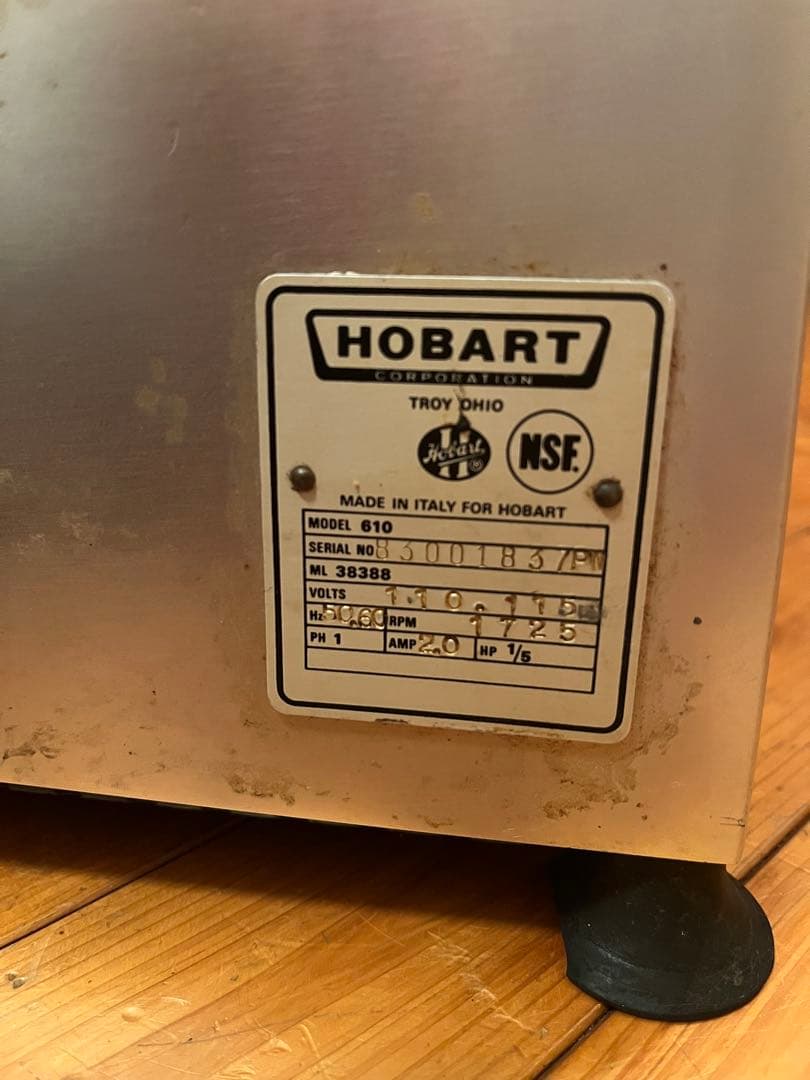 HOBART スライサー610 (中古)