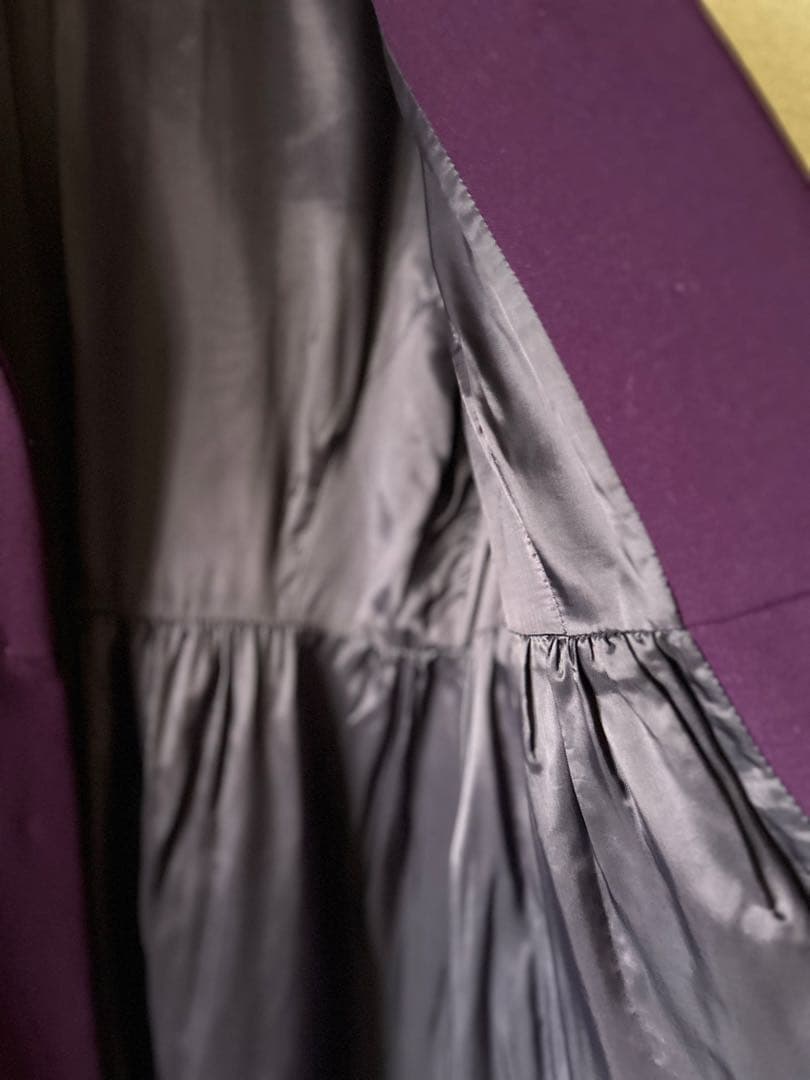 MIUMIU コートパープル