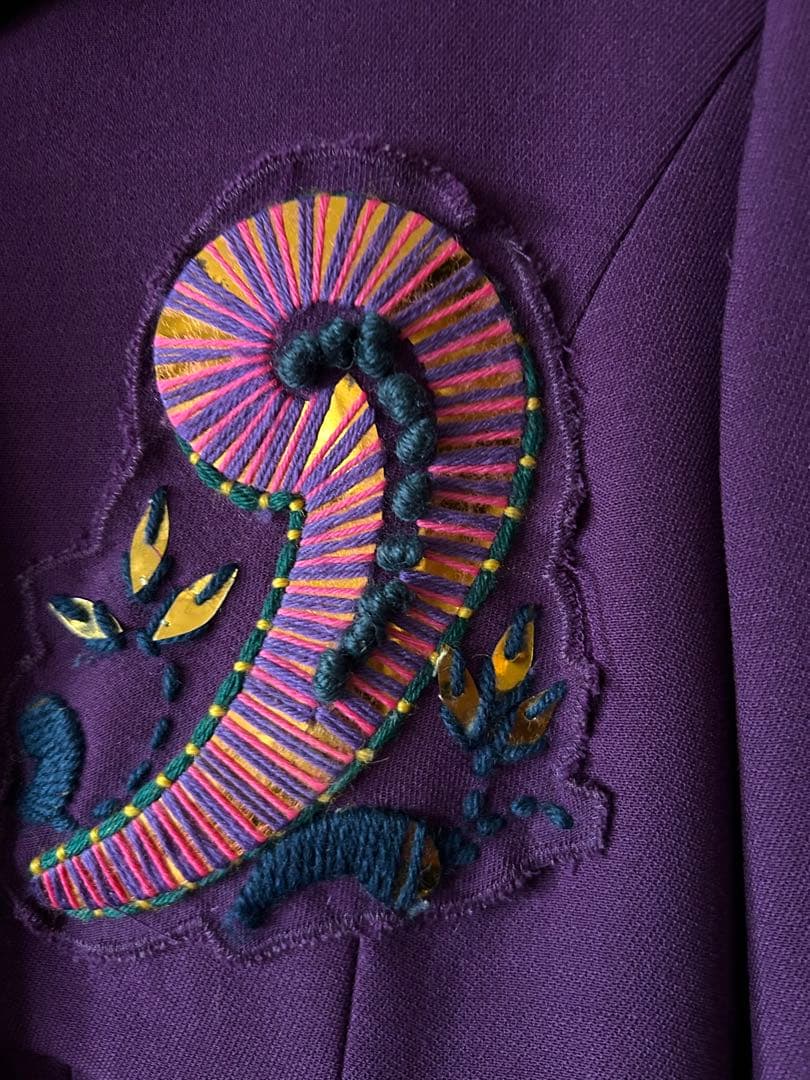 MIUMIU コートパープル