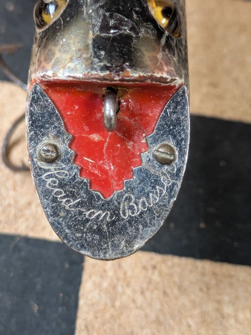 ルアー・フライ 1323.HEDDON Head-on Basser