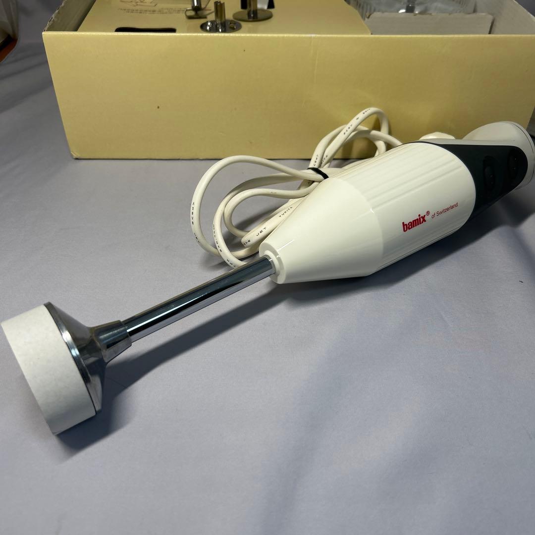 bamix バーミックス ホワイト M300 ベーシック　レシピ本1冊付き