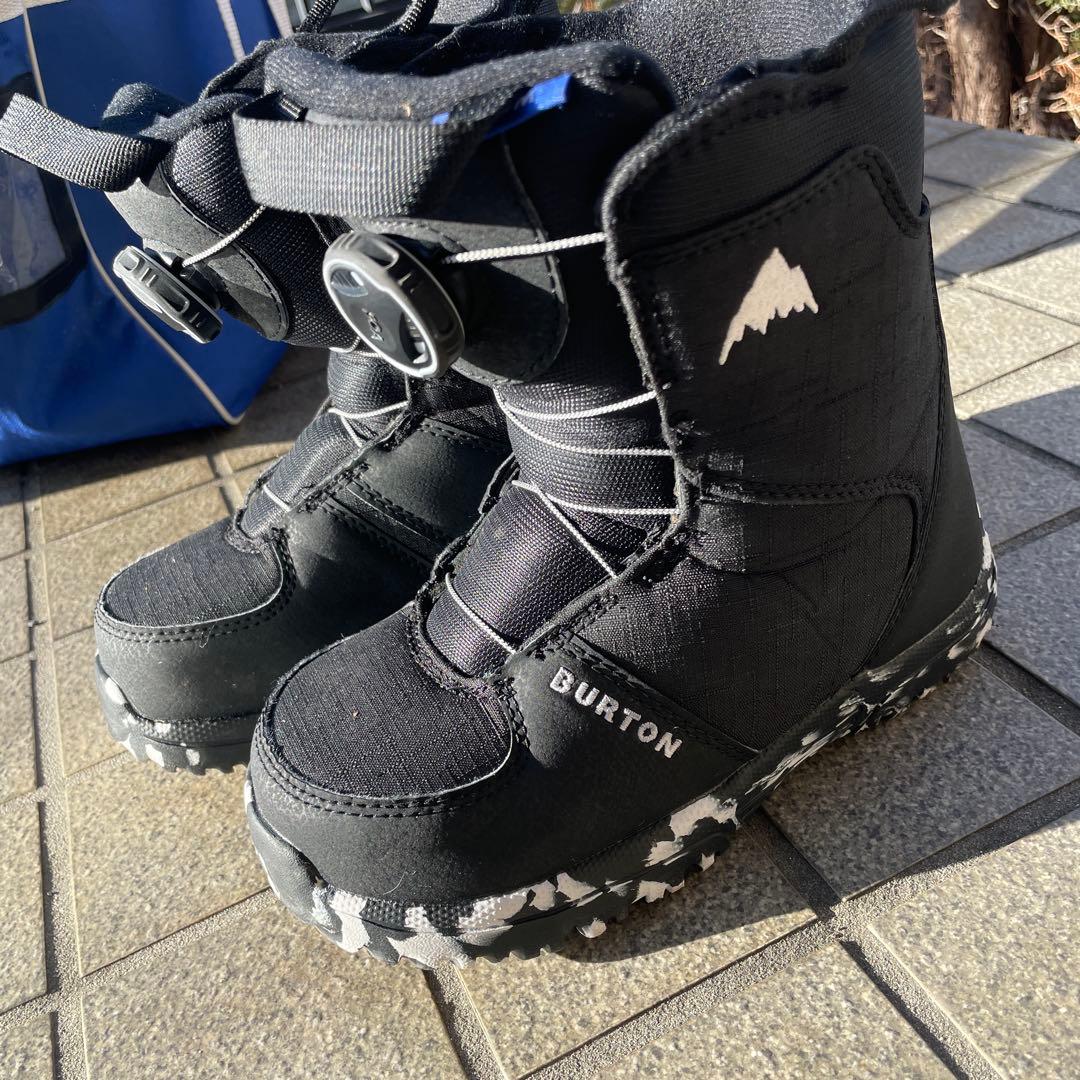 akooooo 専用Burton 子ども用スノーボードブーツ ブラック21センチ