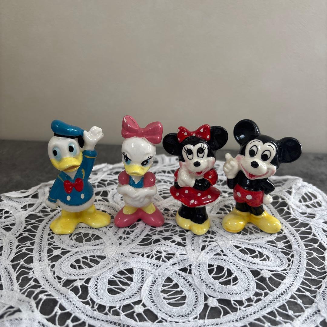 東京ディズニーランド　陶器 置物　18個　まとめてセット　レトロ　ヴィンテージ