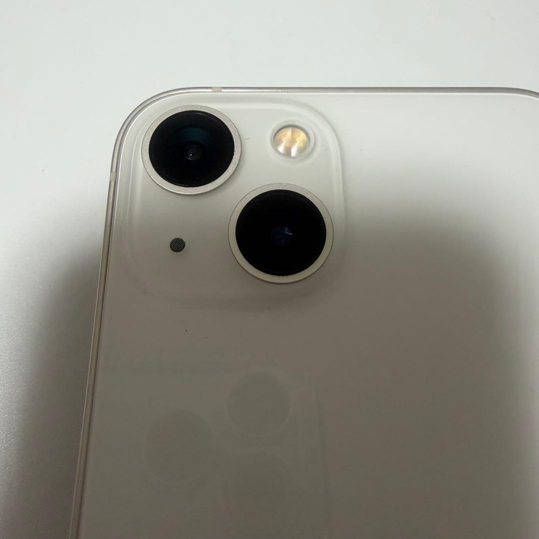 iPhone13 128GB ホワイト SIMフリー 美品 バッテリー80%