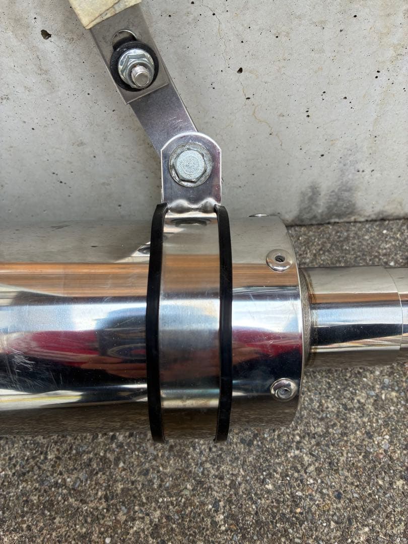 エイプ・モタード　アップマフラー