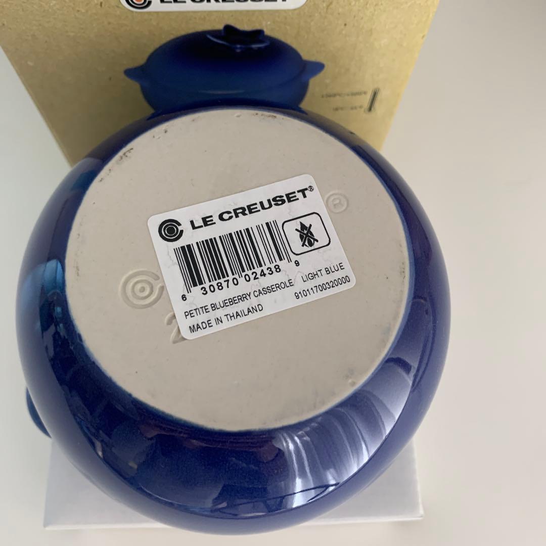 ルクルーゼ　プチブルーベリーキャセロール　ミニココット