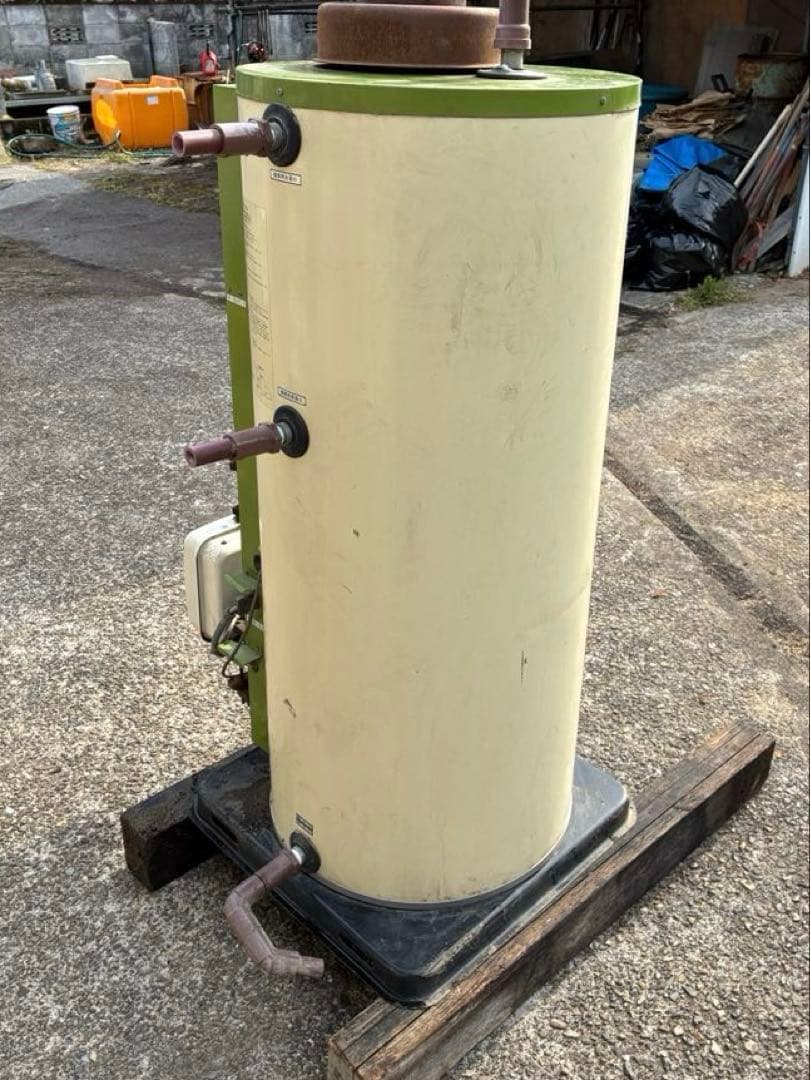 焼却兼用灯油ボイラー【イソライト工業製】KS-120FW 給湯暖房用