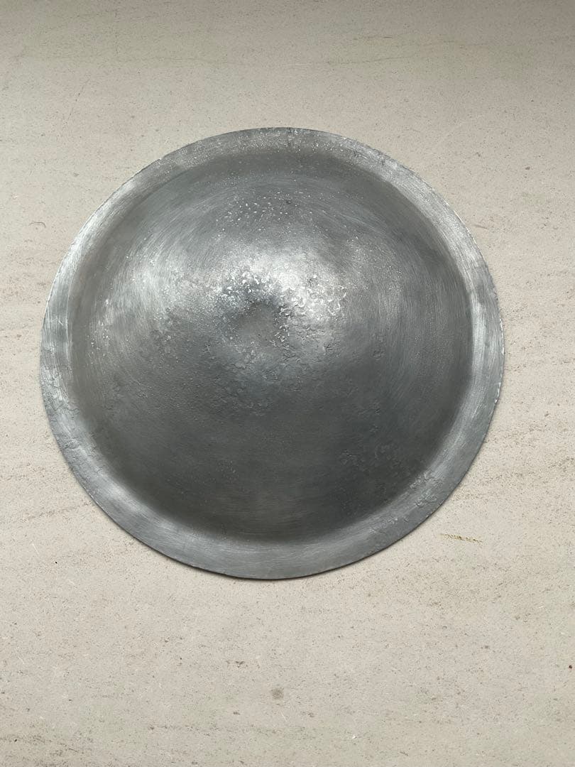 渡辺遼　造形作家　金工作家　アルミニウム　お皿と平皿2枚セット