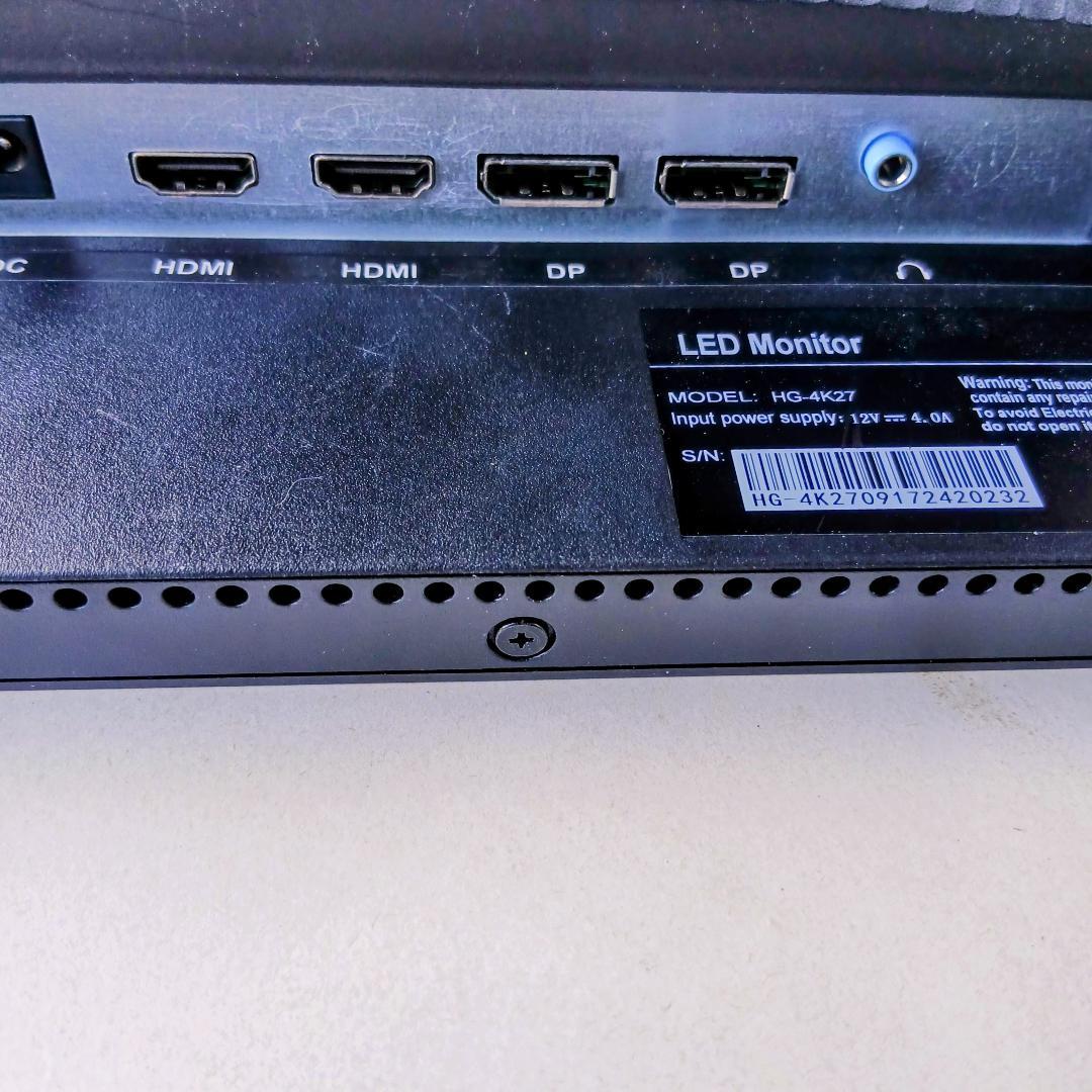 cocopar モニター 27インチ 4K IPS HDMI2.1