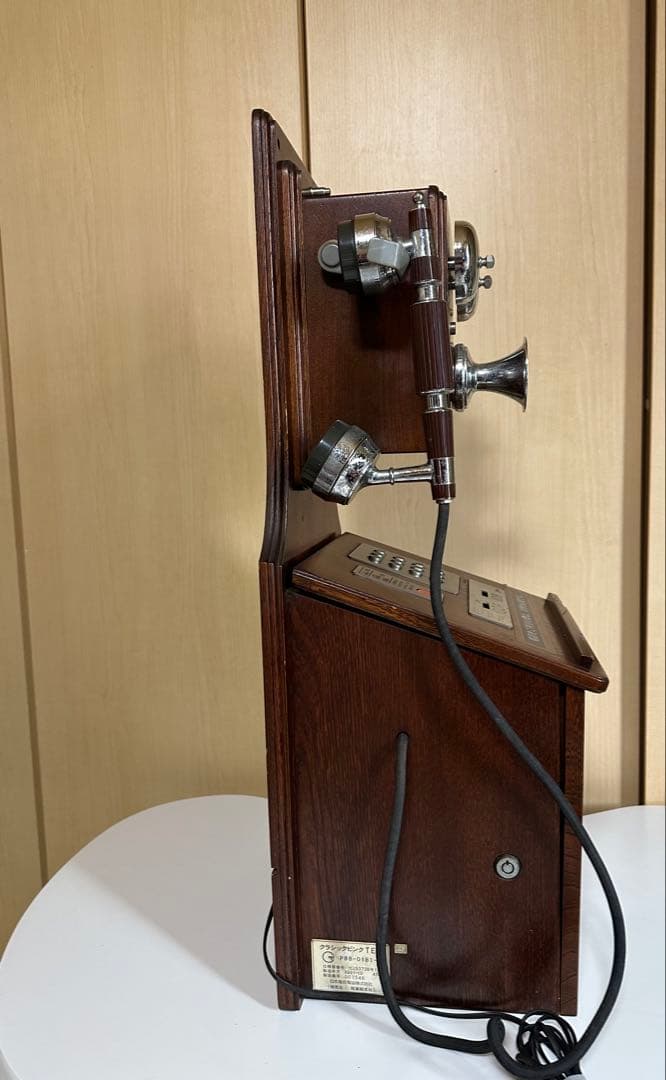 公衆電話　NTT アンティーク　レトロ　インテリア　古民家　ダイヤル式