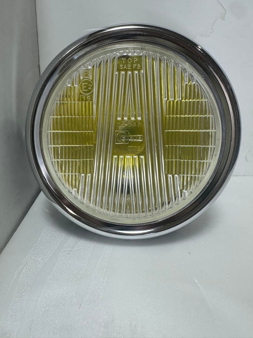 新品/当時物シビエスーパーオスカー凹みレンズ付きヘッドライトASSYマーシャル