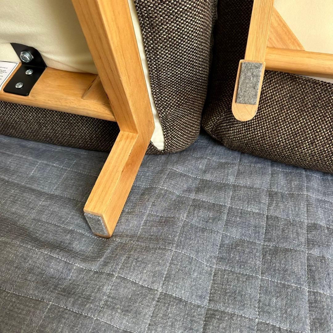 無印良品 ハイバックリクライニングソファ 1シーター（ポリエステル平織）2個