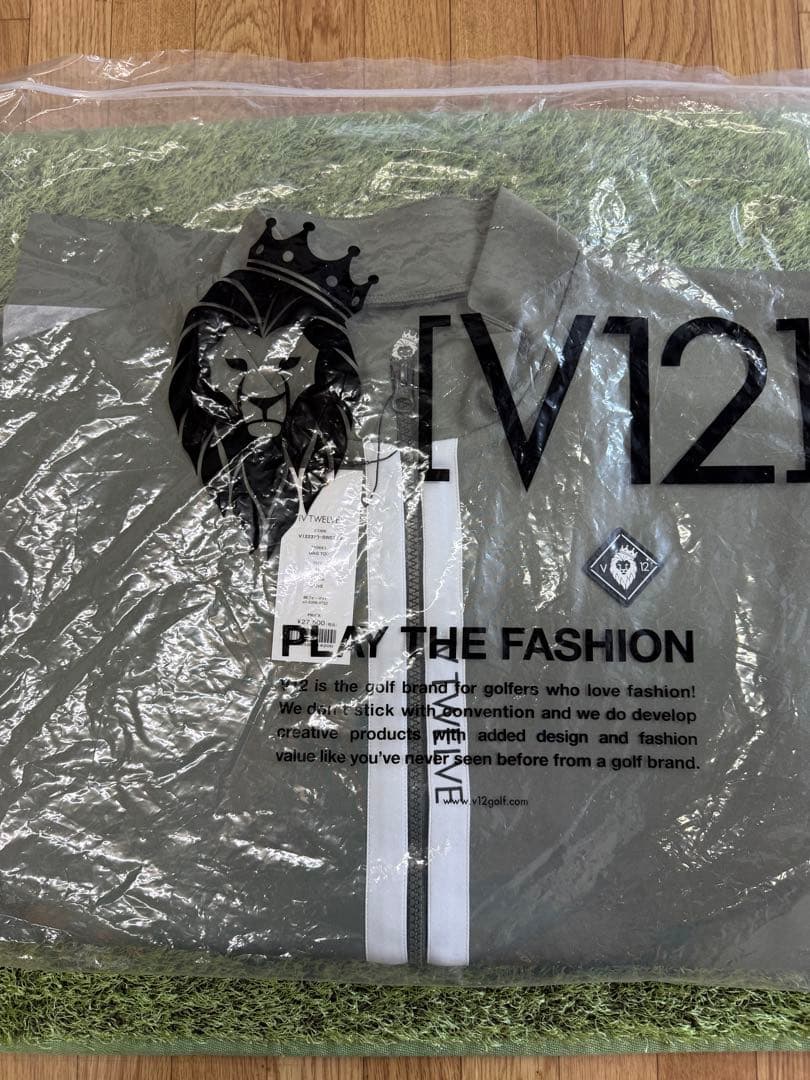 新品正規品【V12/XL】MAGTOPジャージゴルフメンズトラックジャケット