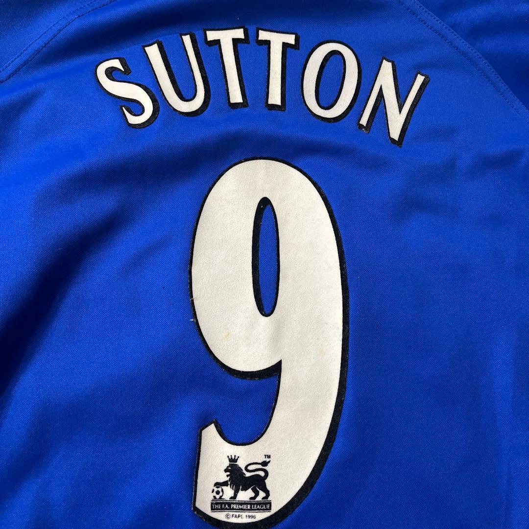 チェルシーFC　レプリカユニフォーム　レトロ　サットン