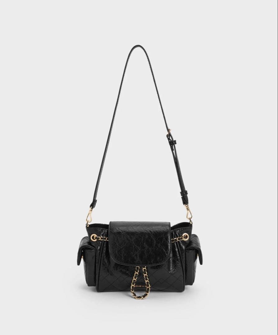 チャールズアンドキース Duo ドゥオ ツーウェイフロントフラップバックパック