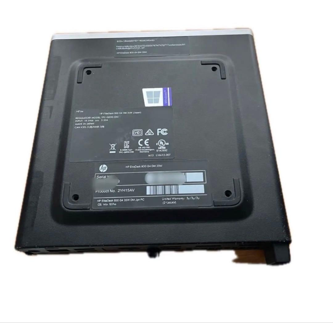 Windows11 HP製デスクトップPC