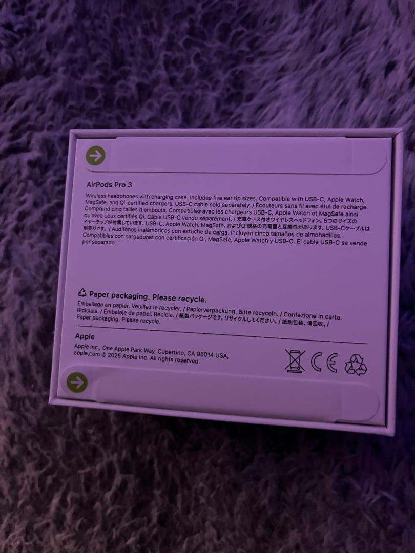 ふーまさん限定　AirPods Pro 3 本体