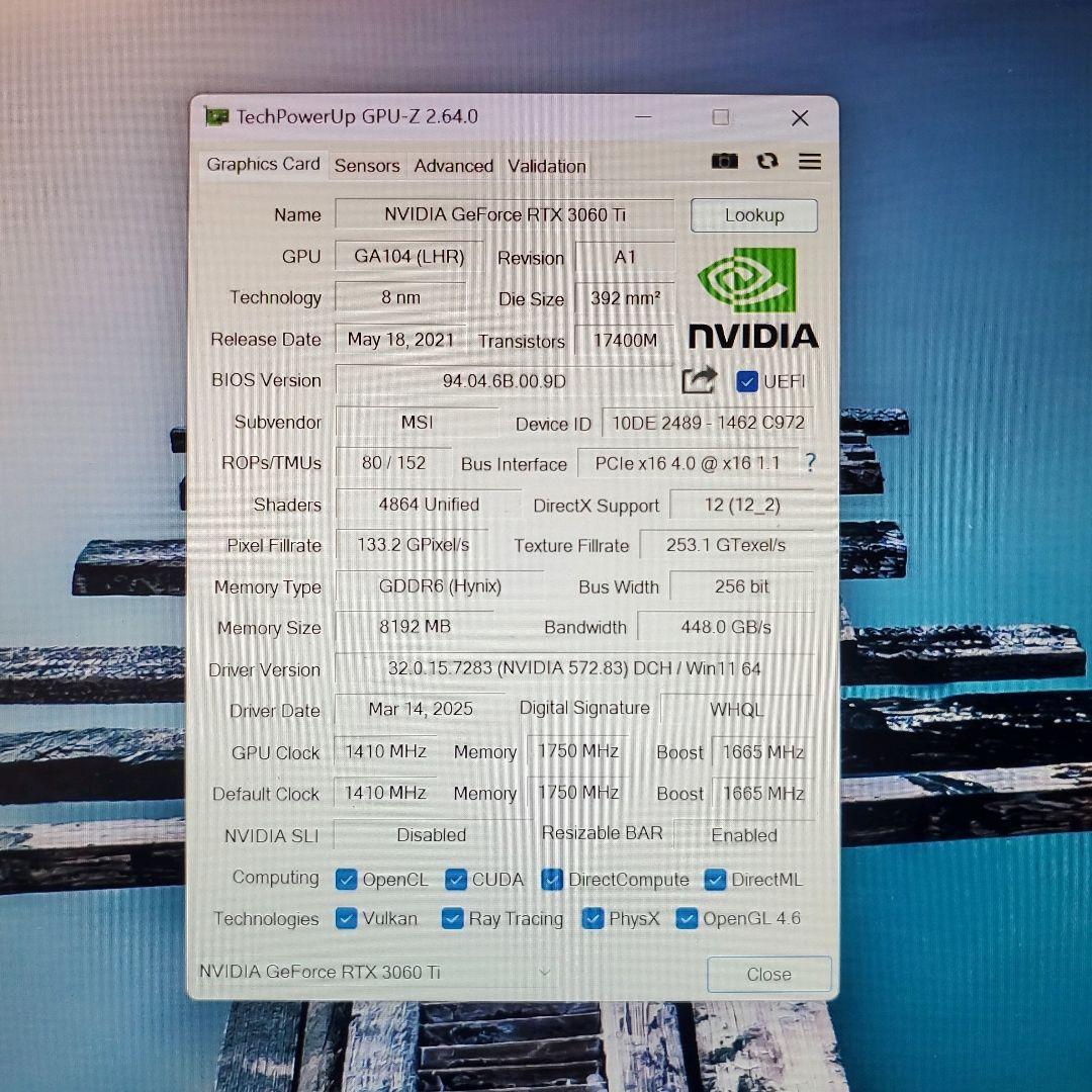 チアキ様PC/Core i5-12400F/16G/RTX3060Ti