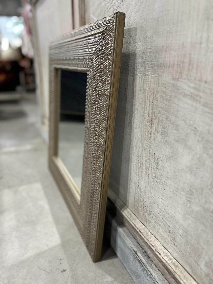 【廃番・美品】ZARA  / ザラ ホーム｜ウォールミラー｜彫刻