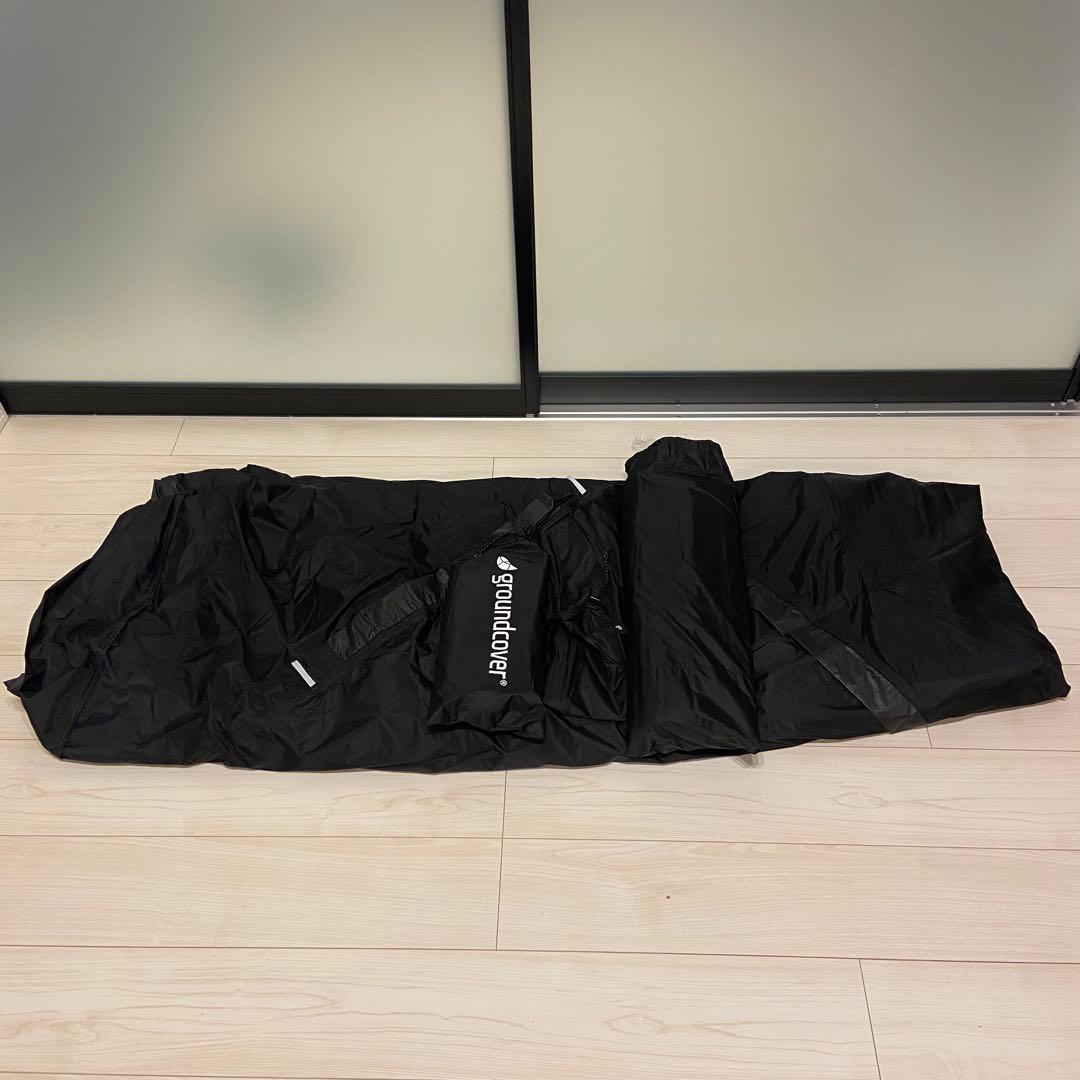 【新品】グラウンドカバー アコンハウス3.45 ブラックACORN HOUSE