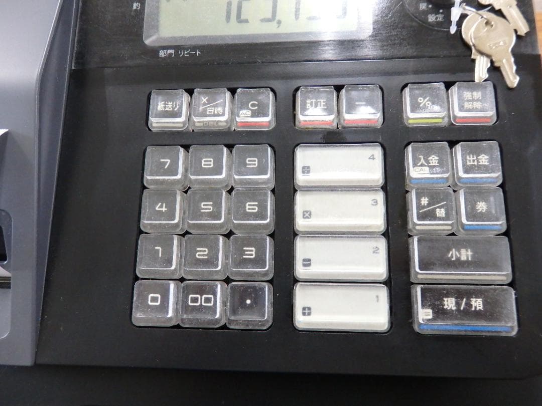 CASIO SE-G1 レジスター 4部門 250914