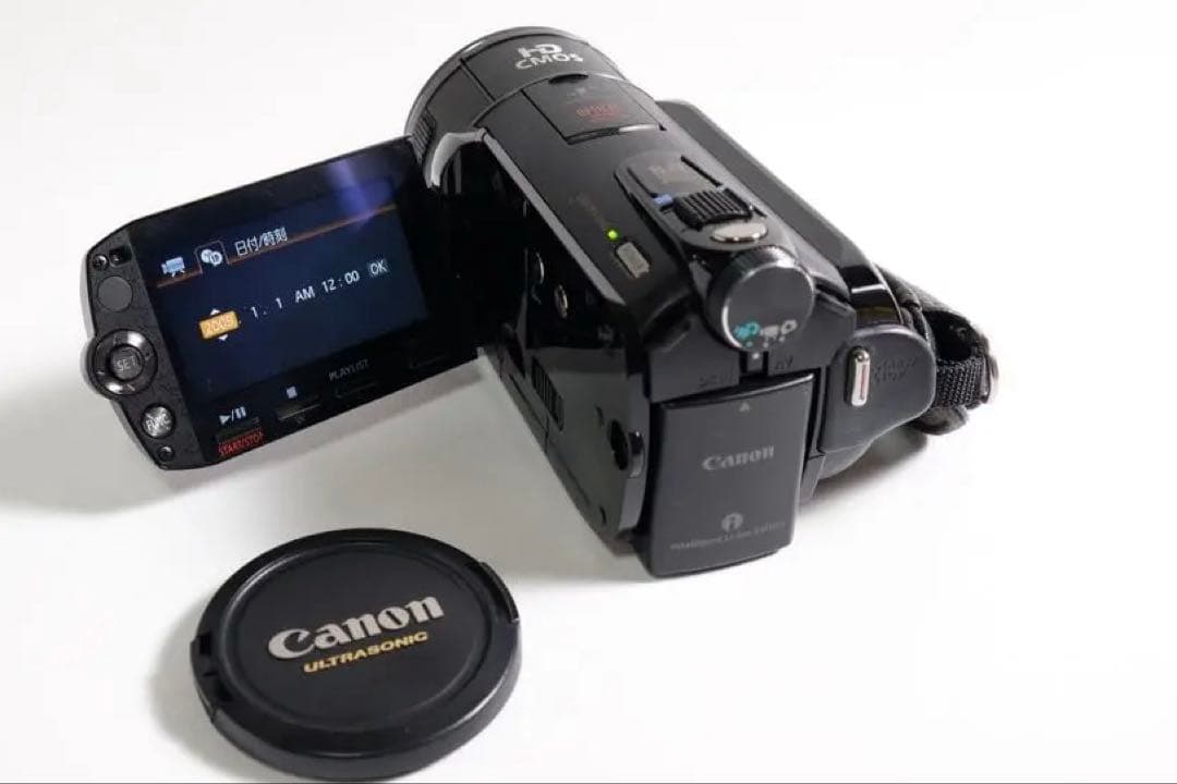 Canon iVIS HF S11 ビデオカメラ バッテリー2個付【使用少ない】