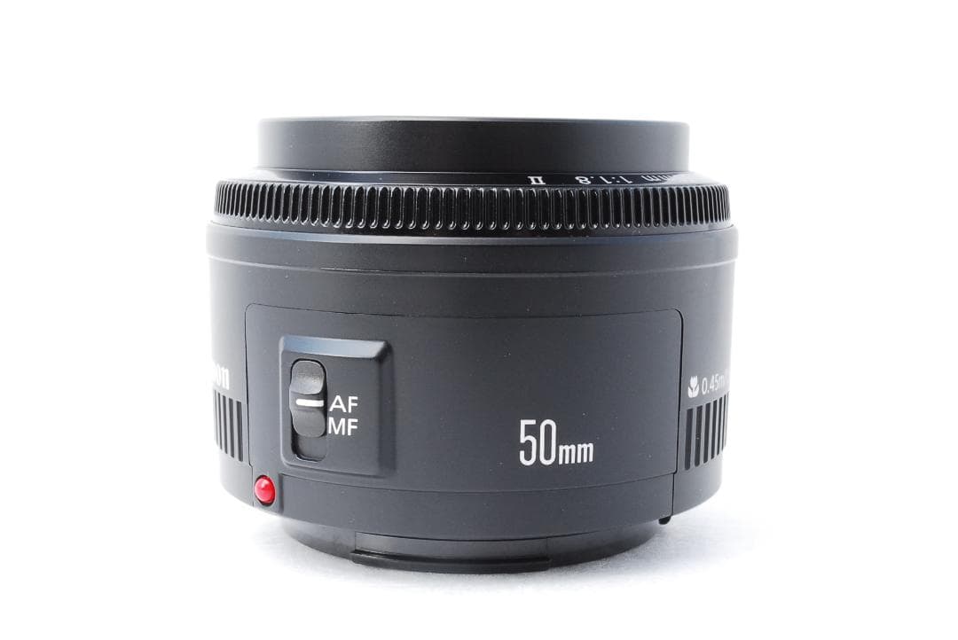 人気レンズ Canon EF 50㎜ F1.8 Ⅱ 単焦点レンズ