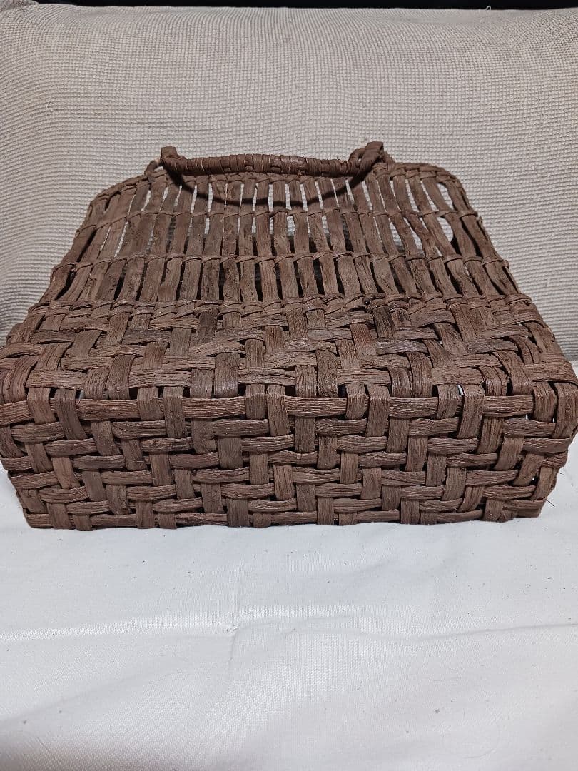 ※12/6まで※【未使用】山葡萄　カゴバッグ　国産