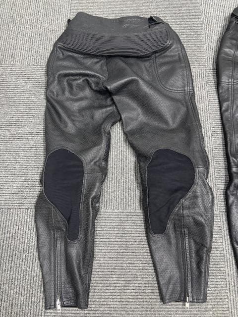 年末セール★RSタイチ バイク レザーライディングパンツ Lサイズ 2セット