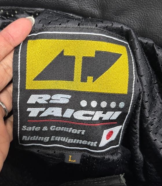 年末セール★RSタイチ バイク レザーライディングパンツ Lサイズ 2セット