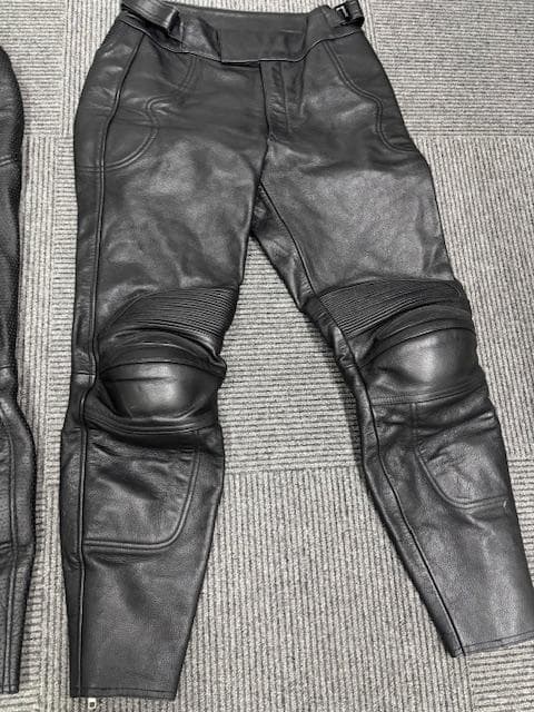 年末セール★RSタイチ バイク レザーライディングパンツ Lサイズ 2セット