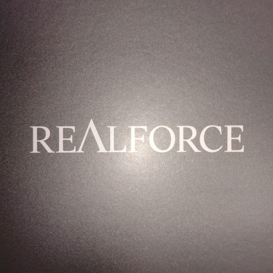 【ほぼ新品未使用/即配達】REALFORCE　マウス　ダークグレー　 日本製