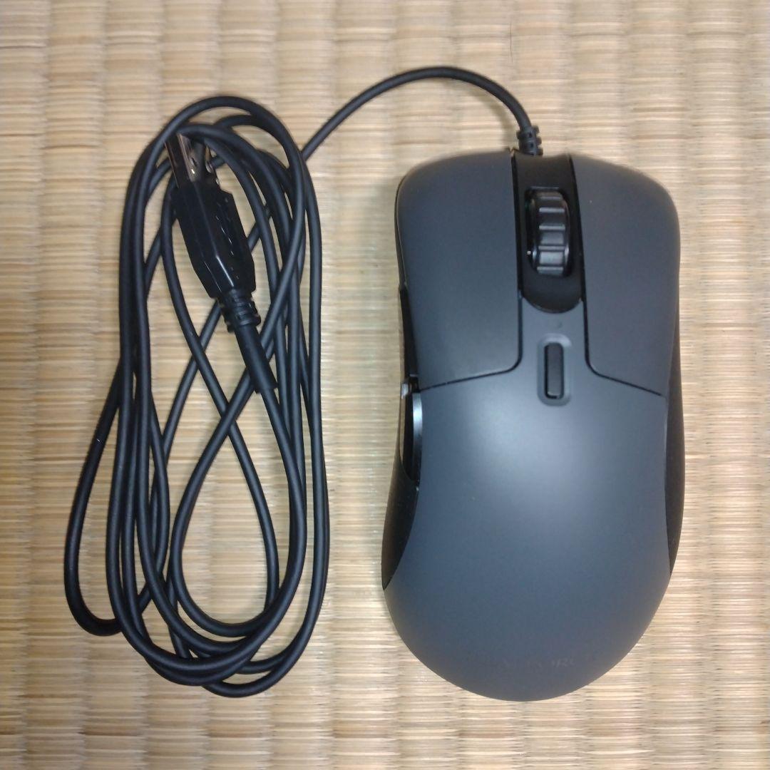 【ほぼ新品未使用/即配達】REALFORCE　マウス　ダークグレー　 日本製