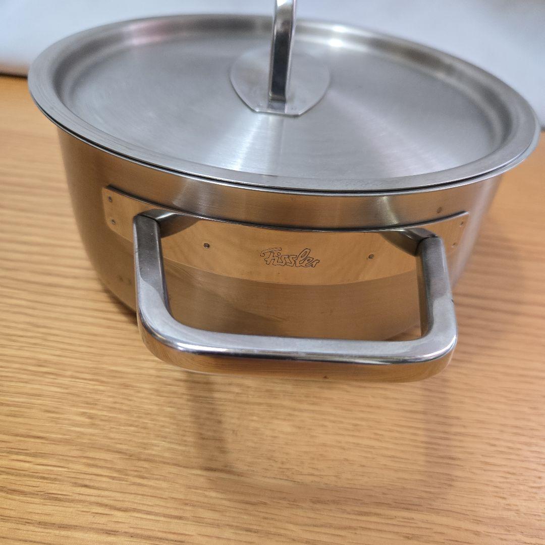 Fissler ステンレススチール 片手鍋 16cm 両手鍋　１８cm