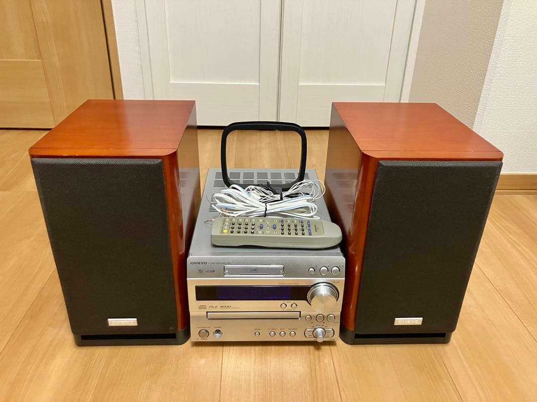 ONKYO X-N9 FR-N9 D-N9 高音質MD/CDコンポ　リモコン付