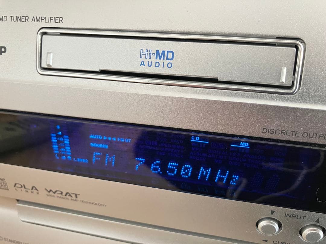 ONKYO X-N9 FR-N9 D-N9 高音質MD/CDコンポ　リモコン付