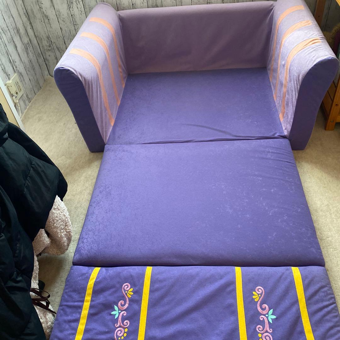 Disney ラプンツェル ソファーベッド 2way