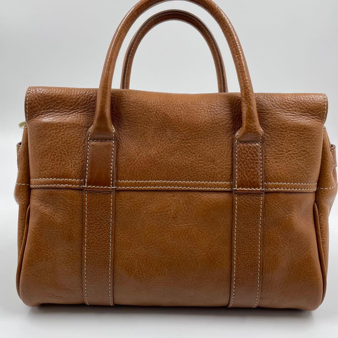 ✨美品✨　Mulberry ベイズウォーター　ショルダーバッグ　金具　ブラウン