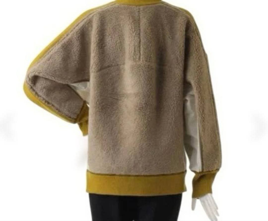 nagonstans（ナゴンスタンス）メリノウールkint &ボア　カーディガン