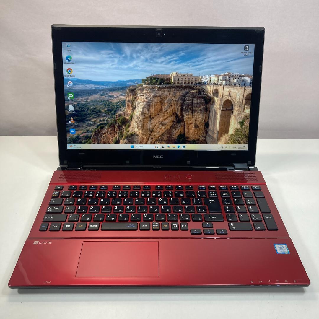 NEC エヌイーシー ノートパソコン i7 HDD Windows11 PC