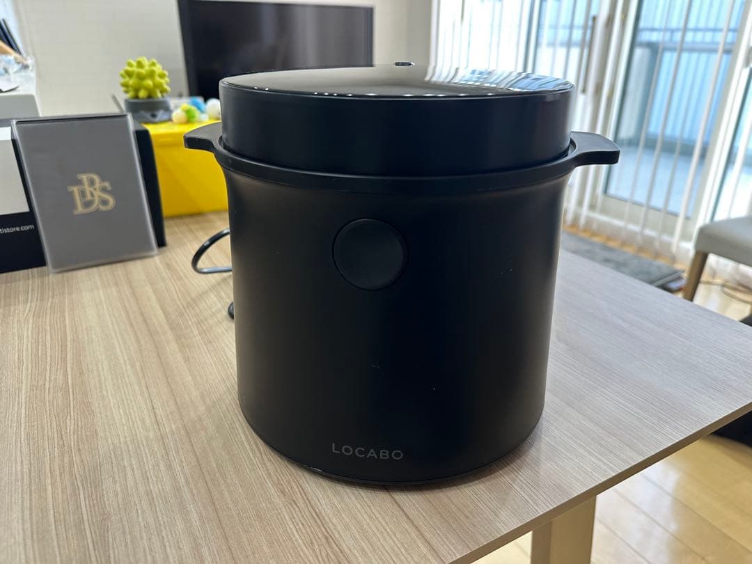 LOCABO 炊飯器 ブラック