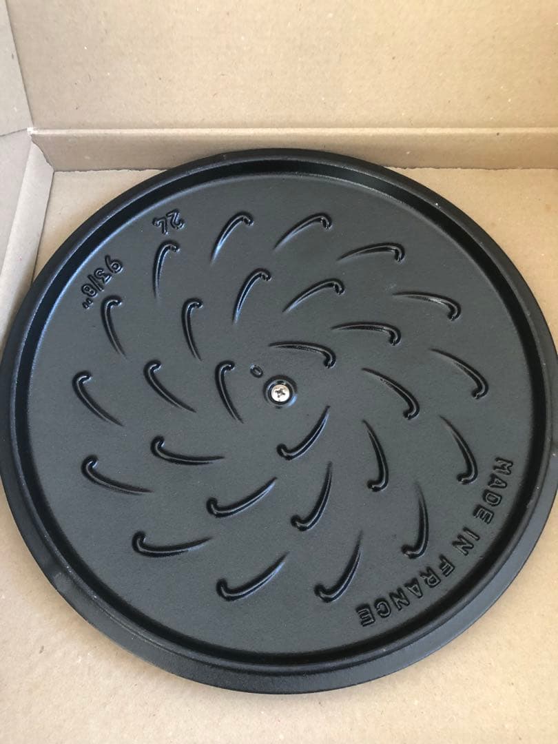 【新品】STAUB ストウブ フレンチ ルースター グランブルー 24cm