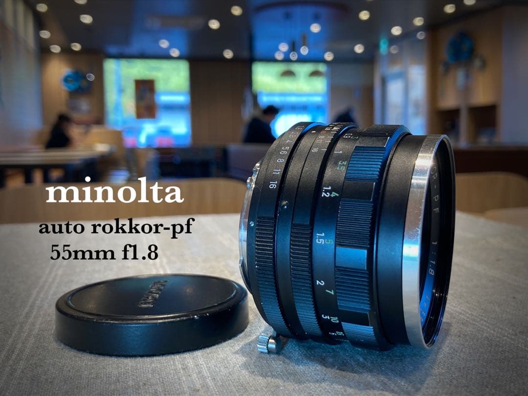 ★希少美品★minolta sr-7/緑のロッコールf1.8★完動品＊初期保証付